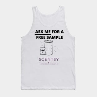 ask me for a free sample scentsy independent consultant Tank Top